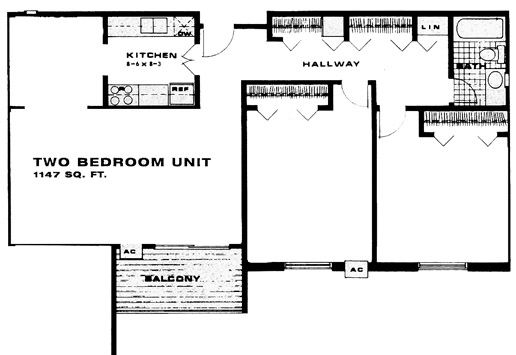 2 Bedroom Apartment for Rent - New Brighton, MN